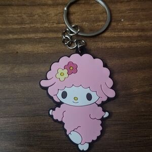 My sweet piano sanrio keychain rubber